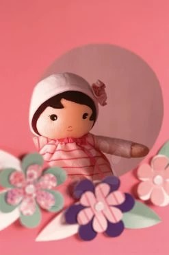 Puppe Für Die Kleinsten Rose K Tendresse Kaloo 32 Cm Im Gestreiften Kleid Aus Feinem Textil Im Geschenkkarton Ab 0 Monaten -Spielzeugpuppen Geschäft kaloo tendresse f k962077 k962080