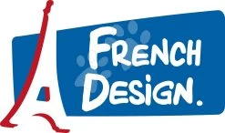 Set Tiefer Puppenwagen Für 42 Cm Puppe Prinzessinnen Disney Smoby Und MiniKiss-Puppe Mit Sound Blau -Spielzeugpuppen Geschäft logo smoby french design 29