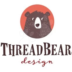 Strickpuppe Hase Baby Threads Creme Bunny ThreadBear 35 Cm Creme Aus Feiner Weicher Baumwolle Ab 0 Monaten -Spielzeugpuppen Geschäft logo thread bear thread bear 1